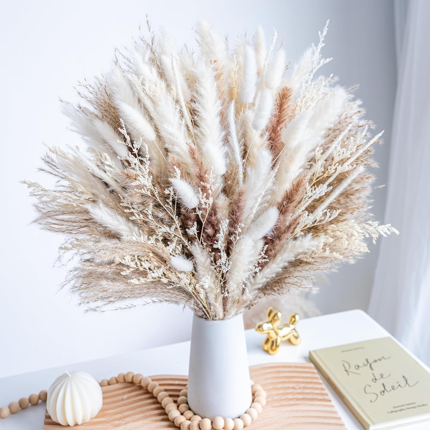 Dried Pampas Grass Decor
