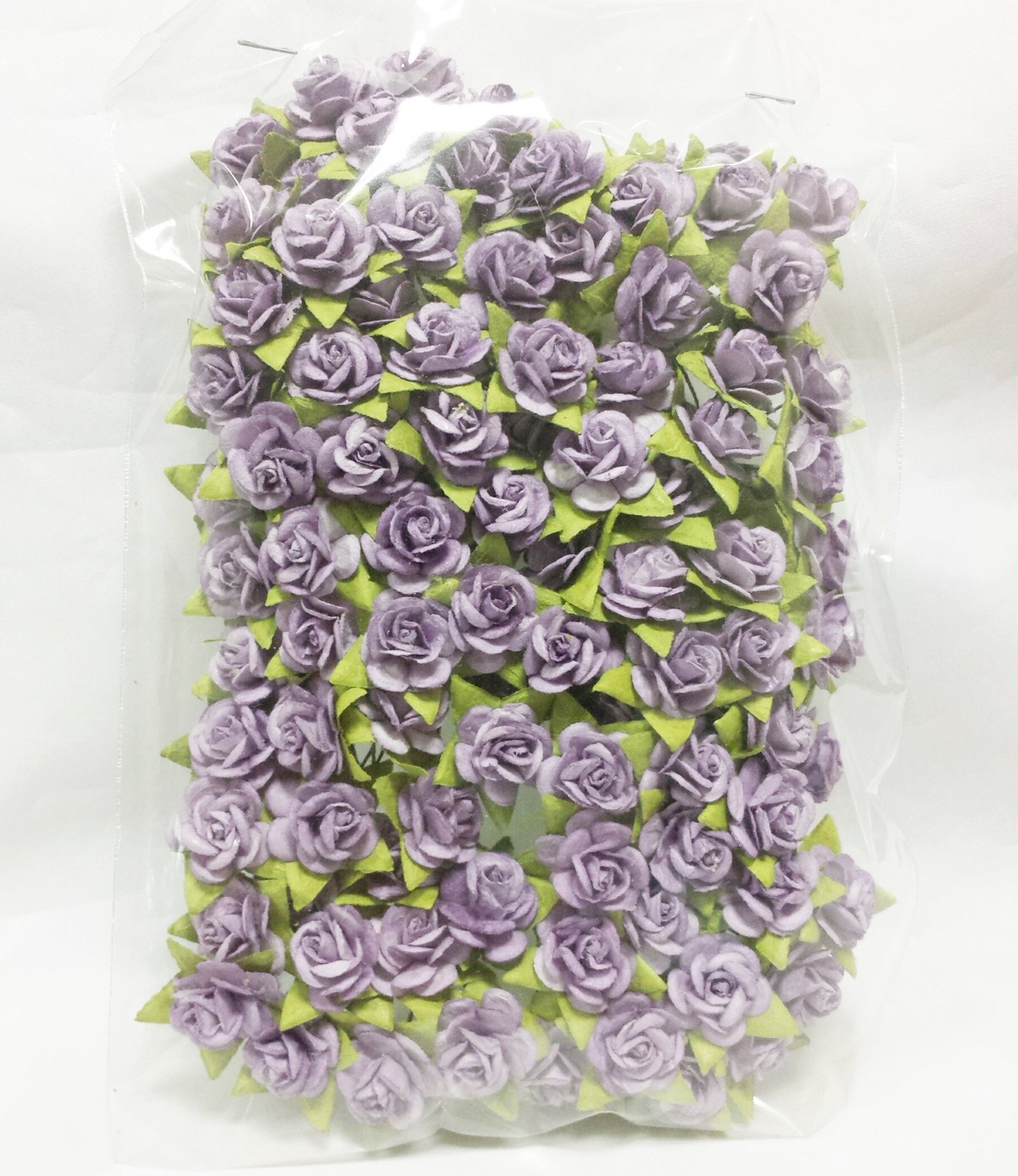 15 mm Mulberry Paper Rose Flower Craft Wedding Card Basket Scrapbooking DIY