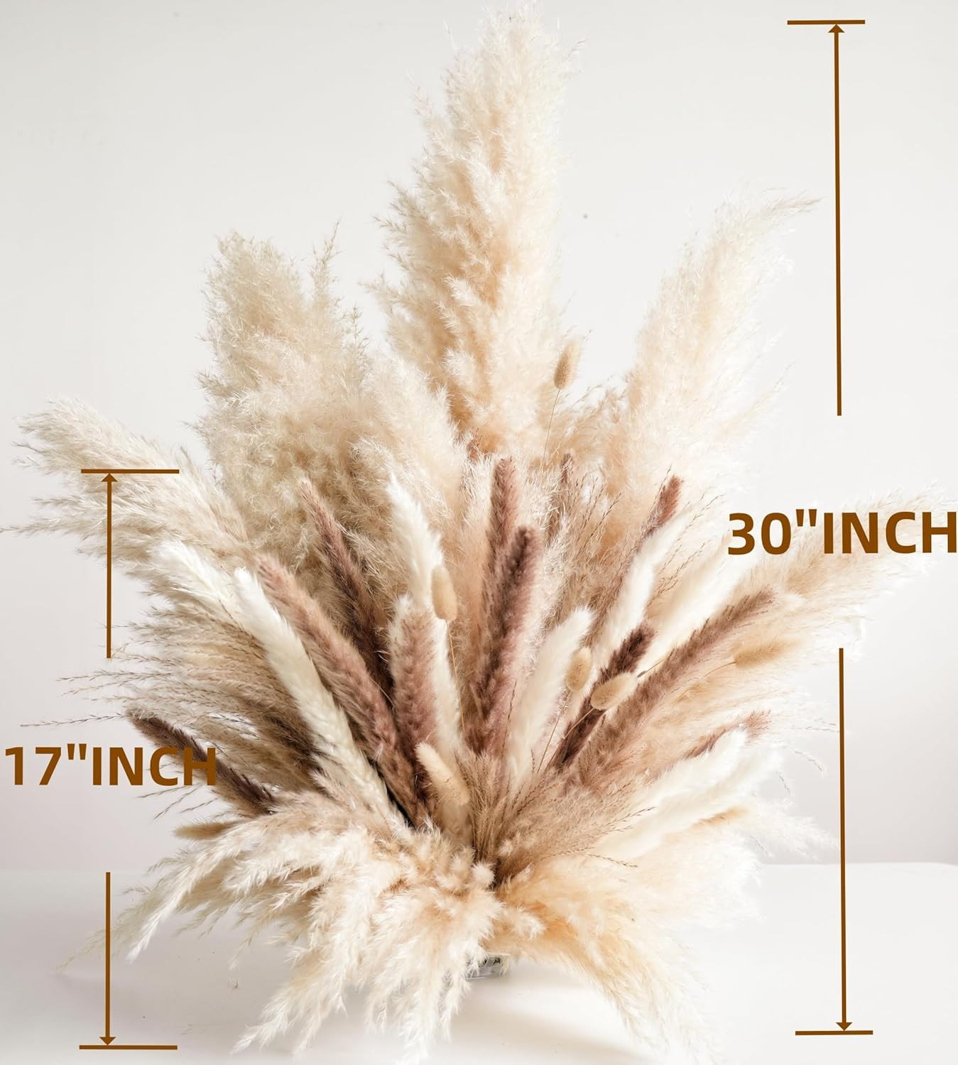 Decorative Tall Pampas Grass for Floor Vase – Premium Large Pampas Grass Decor T