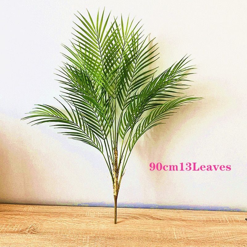 70-125cm Artificial Palm Tree Realistic Indoor Tropical Plant Plastic Decor NEW