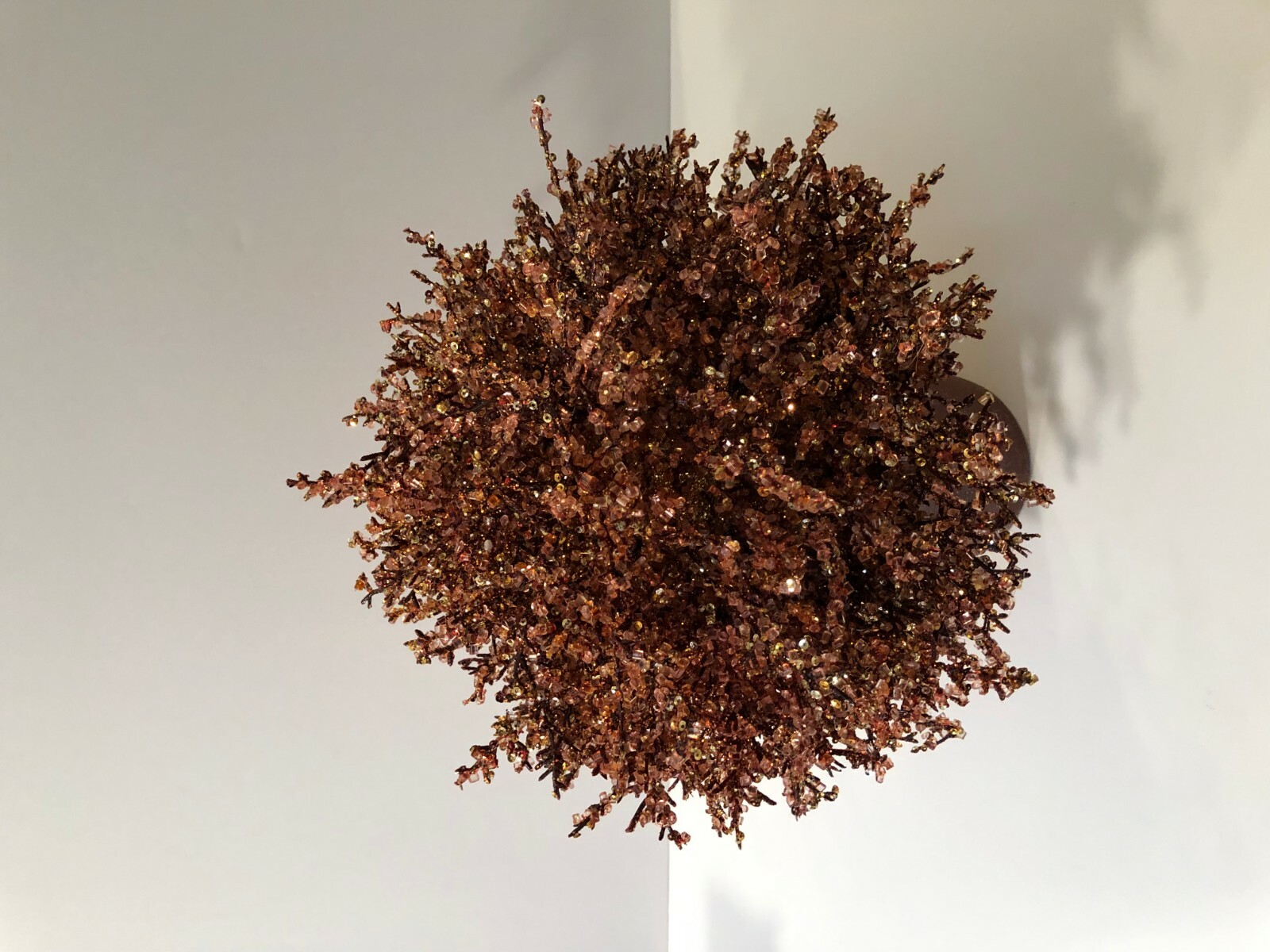 CRATE AND BARREL – DECORATIVE CRYSTAL BEADED, FLORAL TREE
