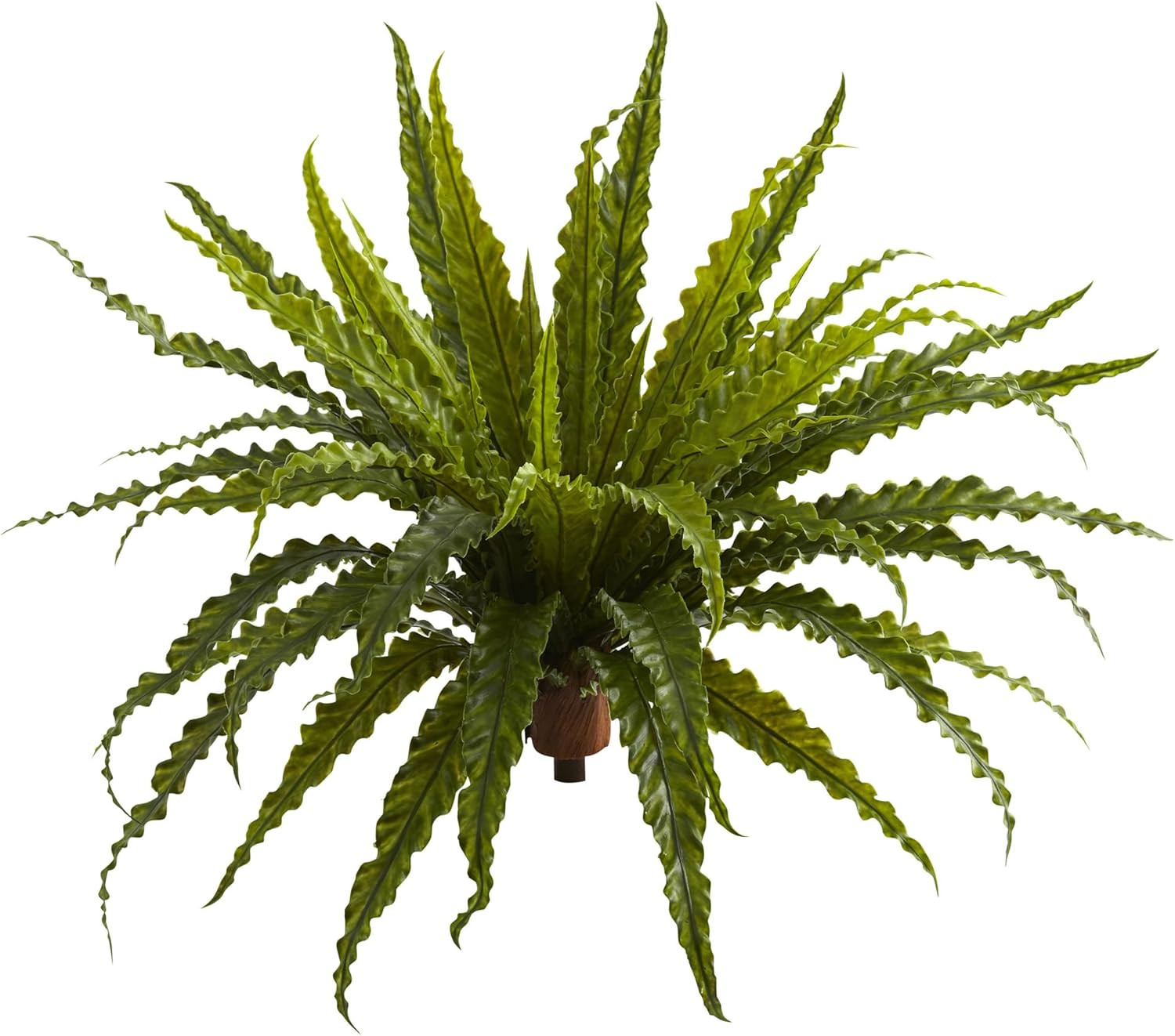 Set of 2 26” Green Asplenium Artificial Plants for Home Decor