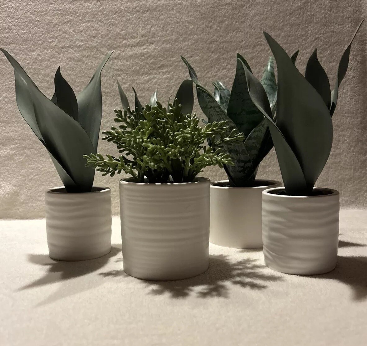 5 Faux Potted Houseplants Threshold 3-4 Inch Pots