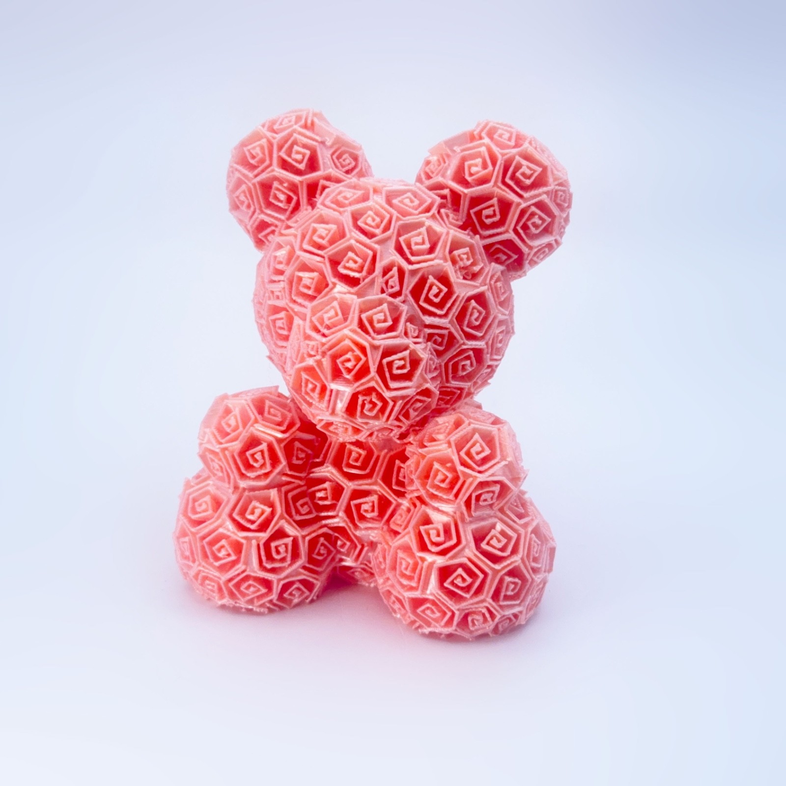Rose Bear Decorative Figurine – Valentine’s Day Gift, Home Decor Sculpture