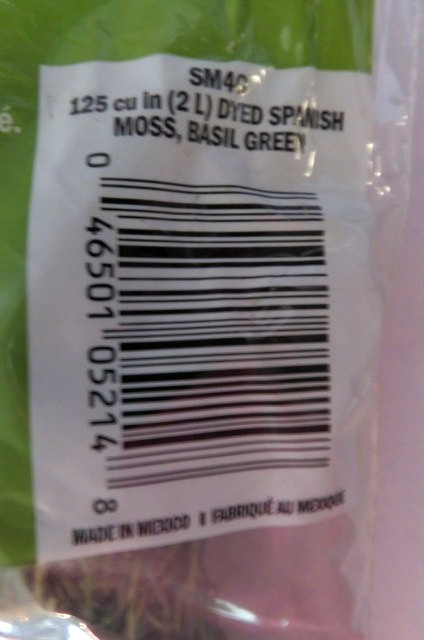NIP Flora Craft Spanish Moss and Forest Moss 6 oz-Crafting Garden Decor-3 pcs