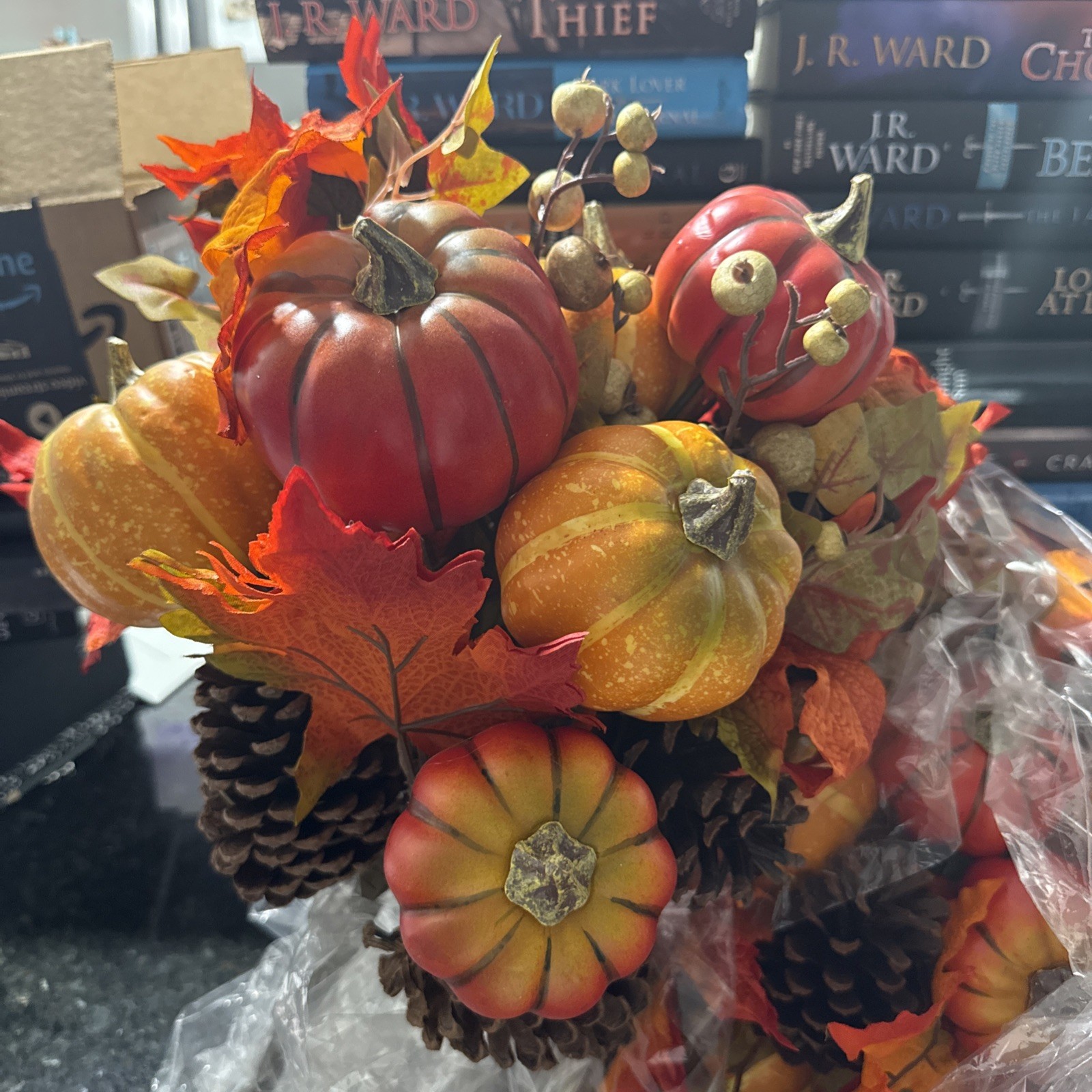 Two Fall Bouquets , New In Bag, Large