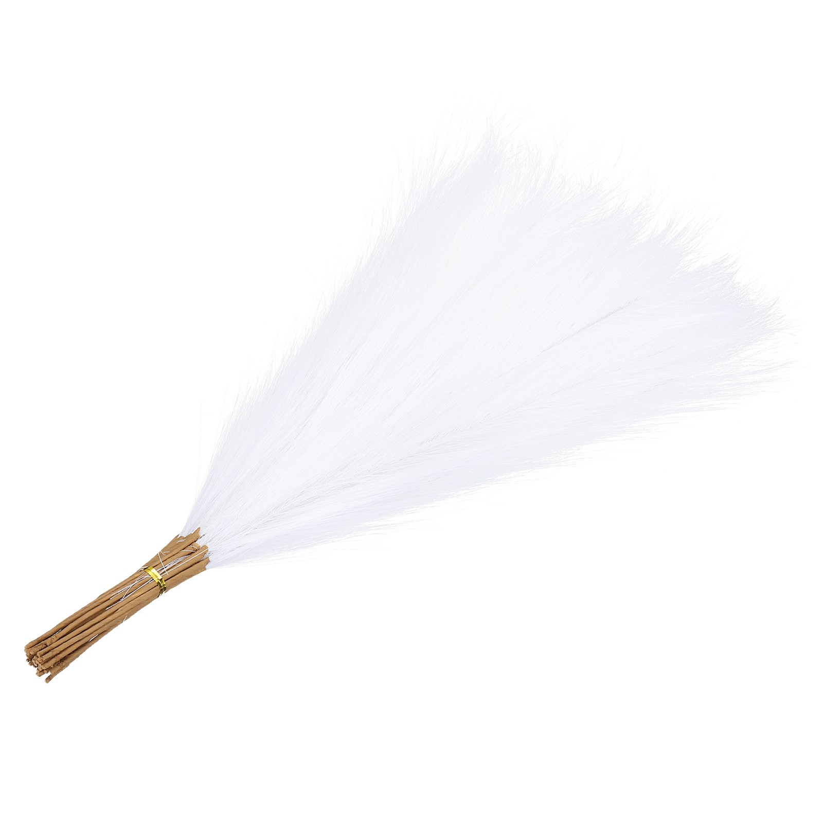 17.7in Pampas Grass Decor, 50pcs Artificial Pampas Grass Bulk, White