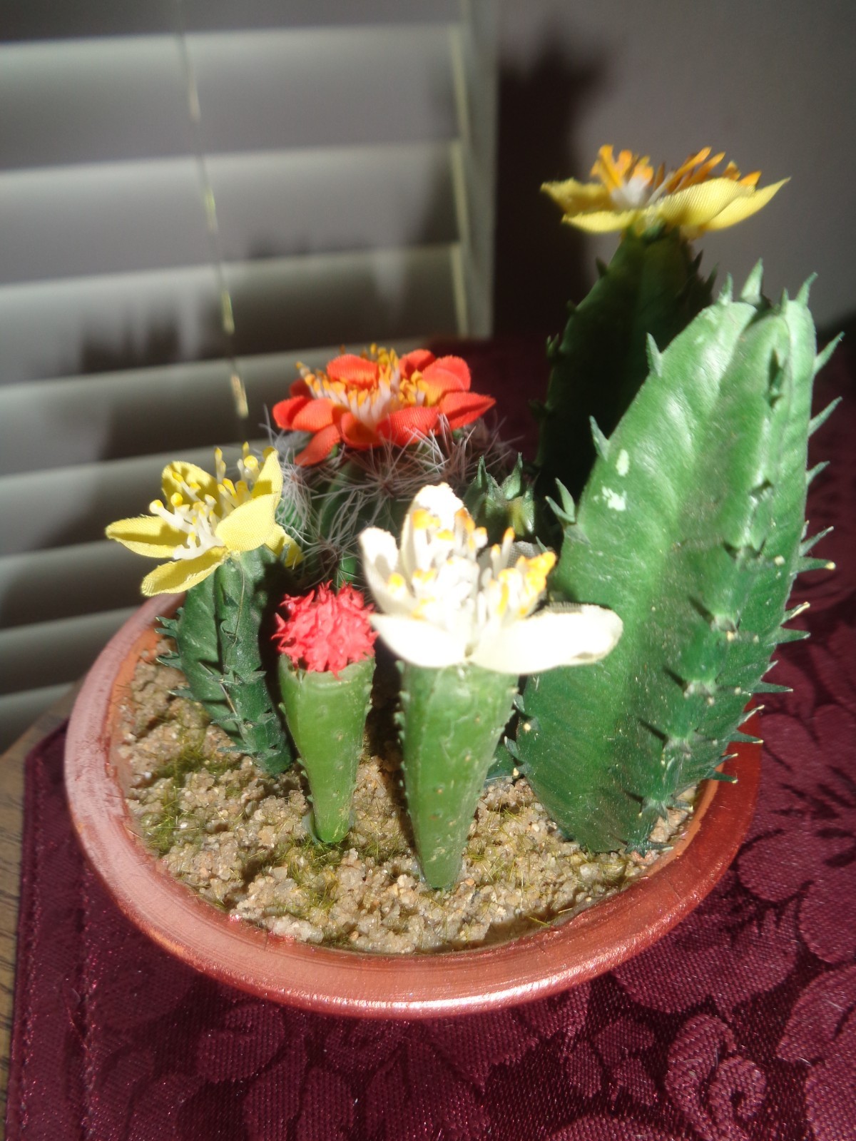 Ashland Potted Artificial Mini Cactus Cacti Assorted NWT
