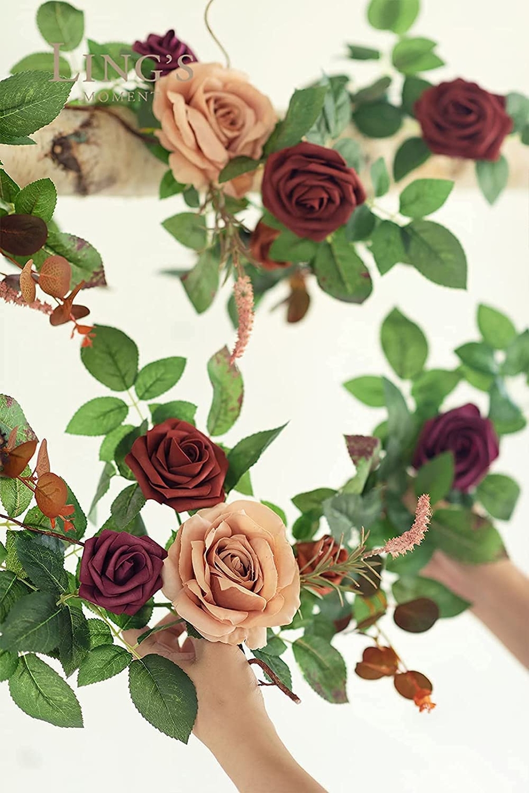 Ling’s Moment Burnt Orange & Terracotta Artificial Flowers