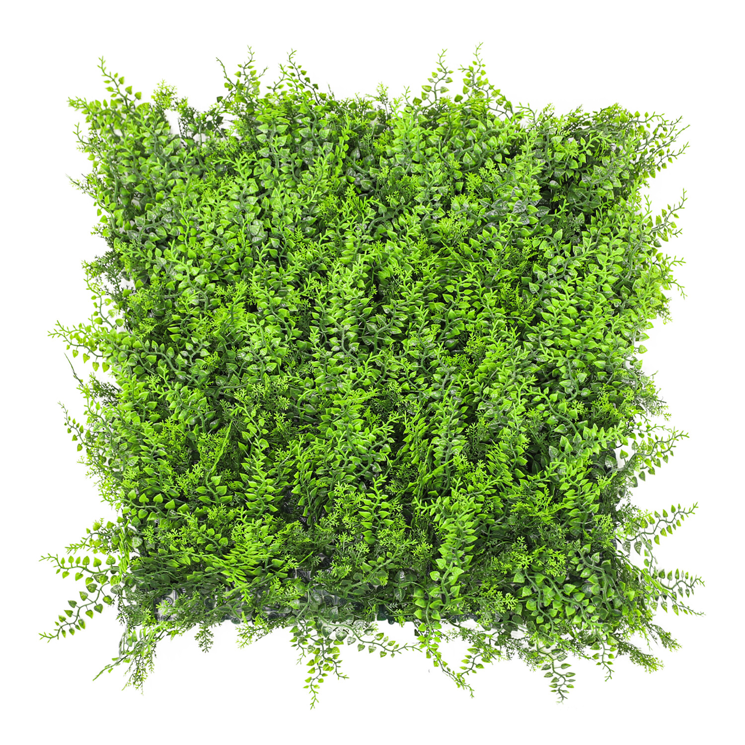 Artificial Fern Leaf with cover back Privacy Fence Screen Home Decor Hedge