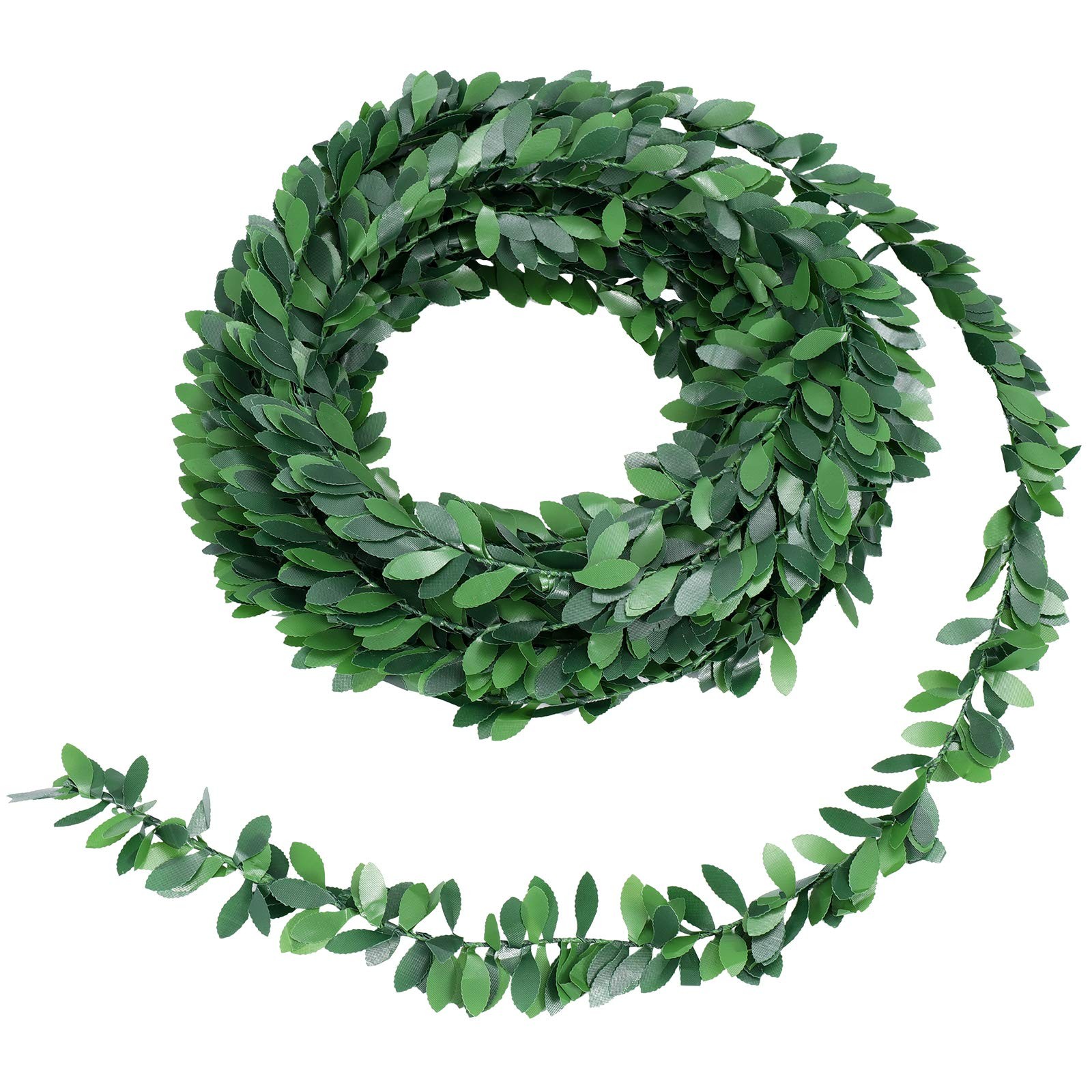 Yards Green Vines Garland Artificial Garland Foliage Green Leaves Fake Vine L…
