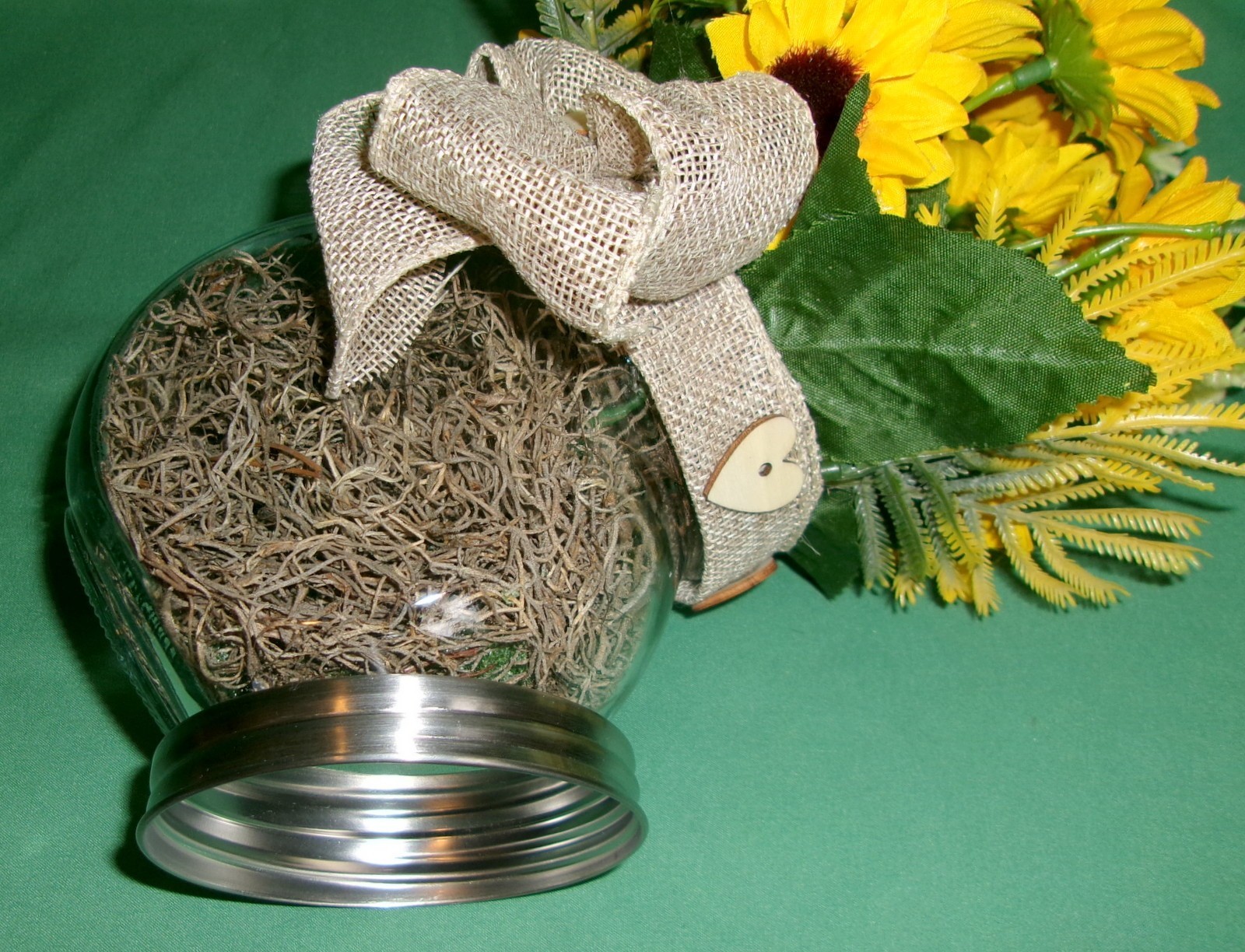 Sunflower Arrangement Tilted Silk Floral Decoration Counter Table Top NEW