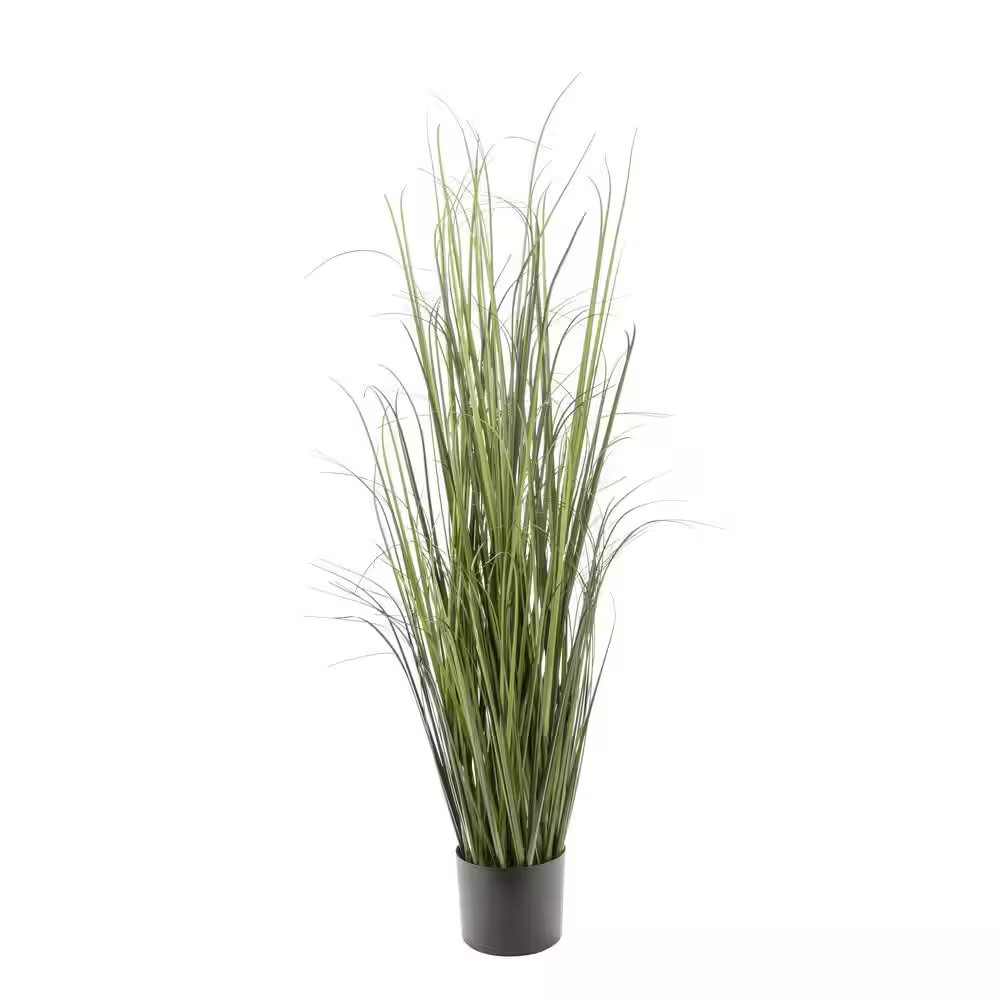 Artificial 47 In. Black Grass Plant
