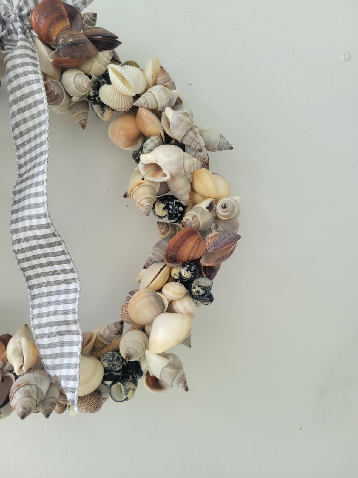 Sea Shell Wreath Handmade Nautical Coastal Beach Door Wall Home Decor