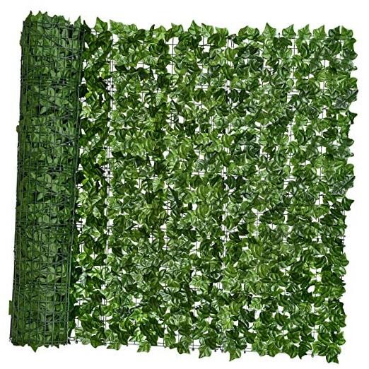 Artificial Ivy Privacy Fence, 118×78.7in Artificial Hedges Fence 118*78.7inch