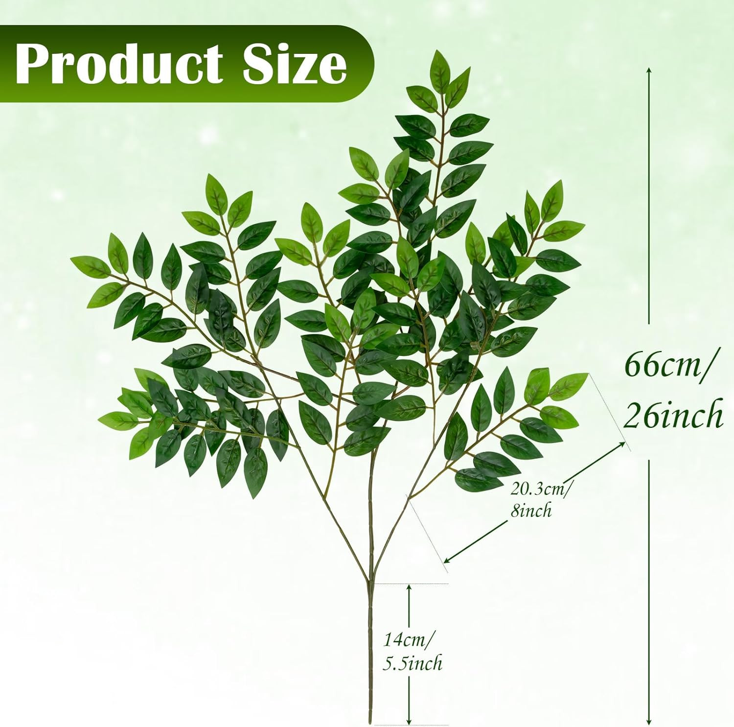 30 Bundles Faux Greenery Stems for Wedding Decor, Centerpieces & Home Use