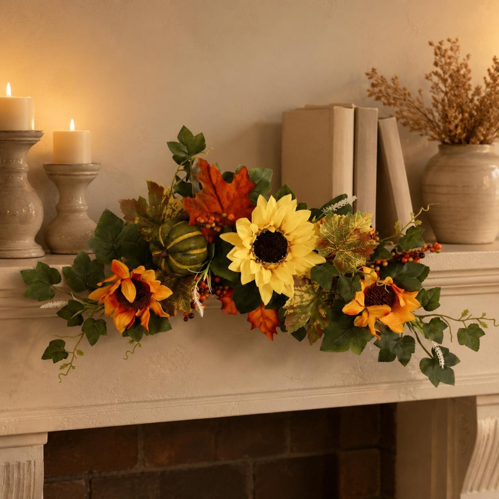 Autumn Festoon Wire Frame Fall Festoon Rustic Style