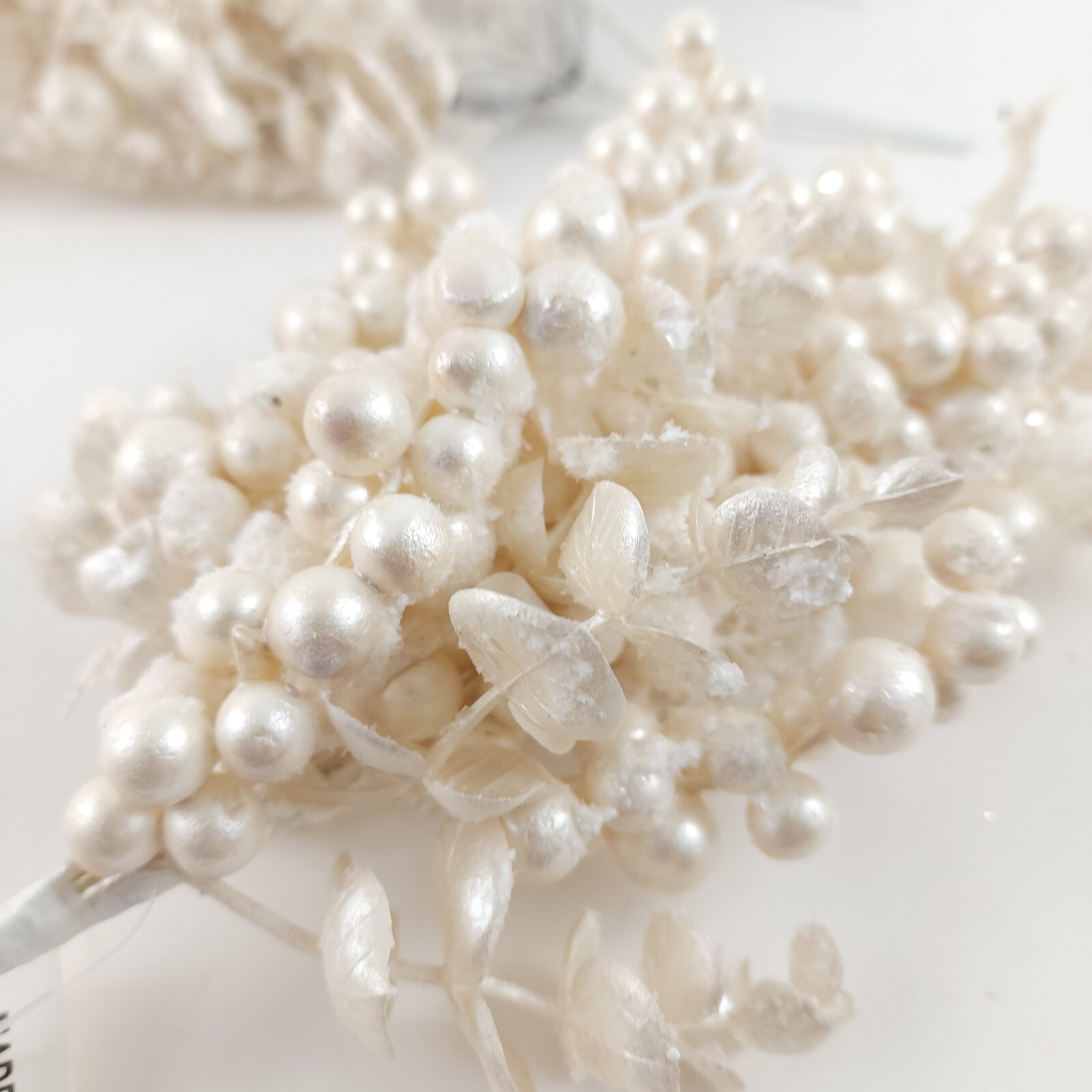 Set of 4 Snow Berry, Holly and Cedar Picks by Valerie White