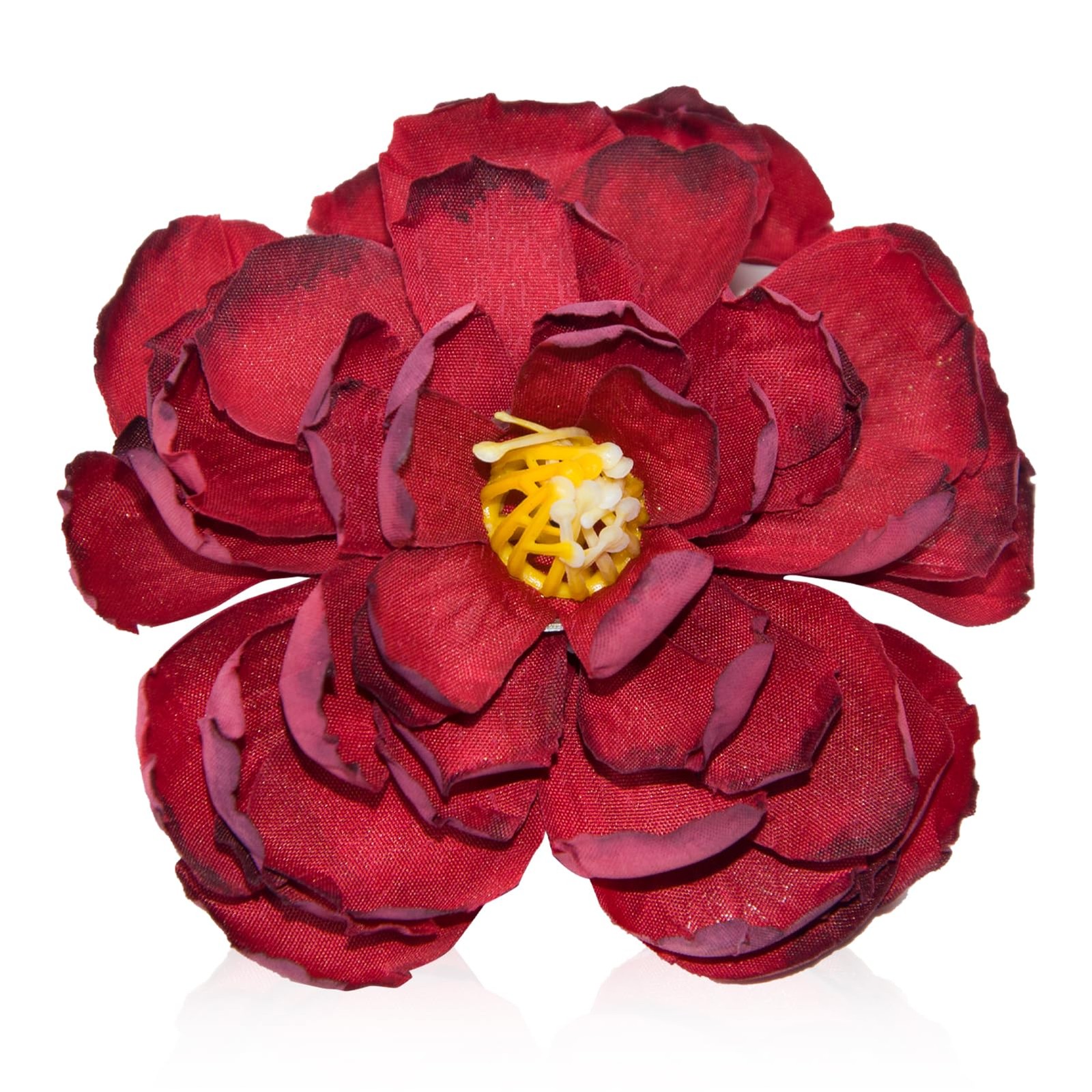 Red Flower Heads for Centerpieces, 3.15 Inch Silk Peony Artificial Flower Hea…