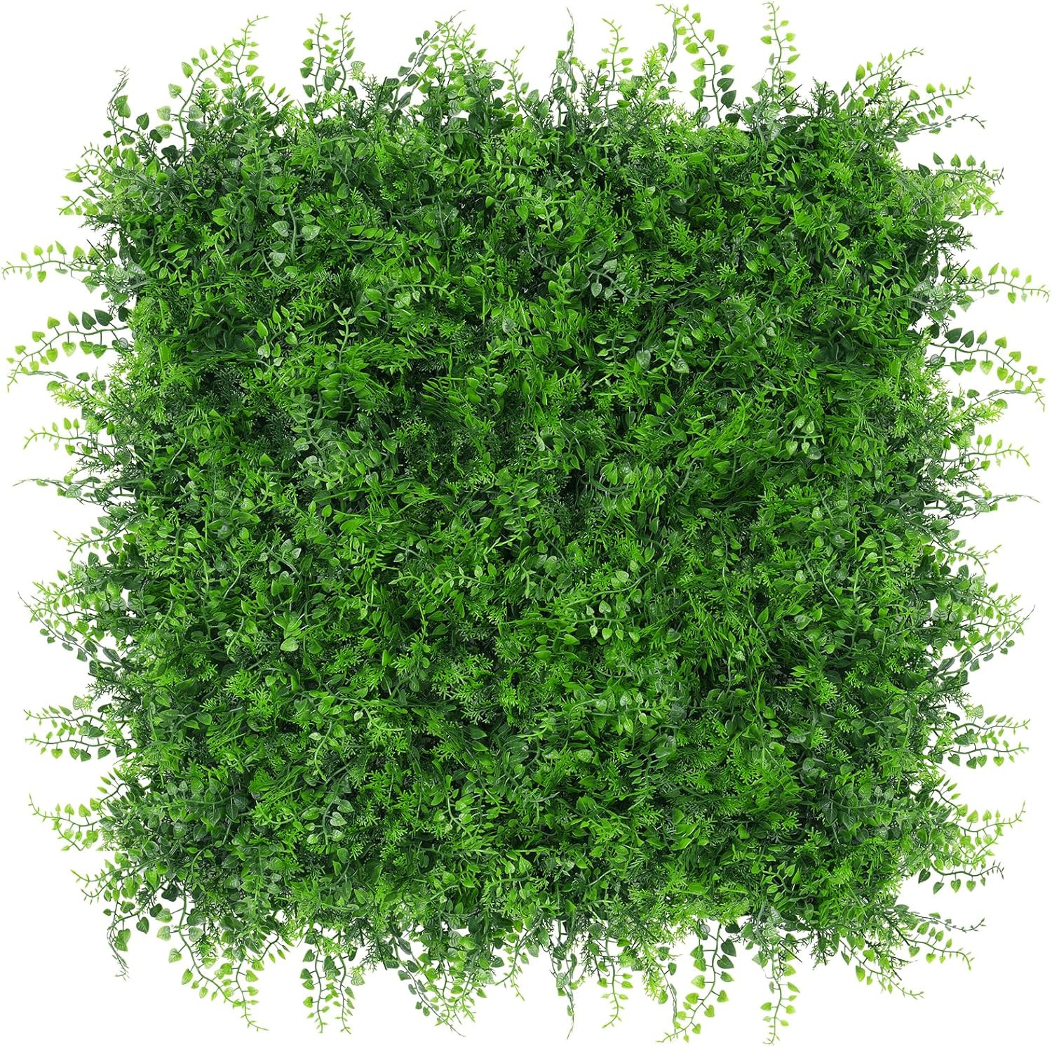 12Pcs 20”x20” Artificial Grass Wall Panels for Indoor/Outdoor Decor