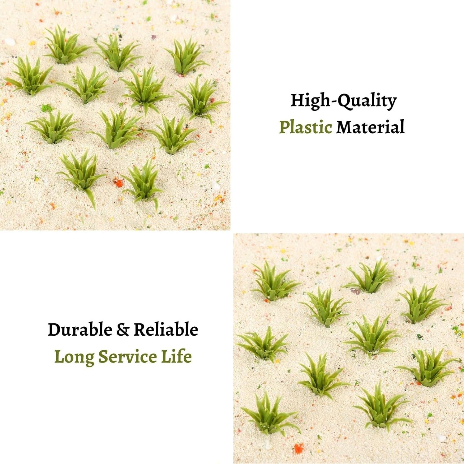 High-Quality 50pcs Artificial Plants – Ideal for Gardens & Model Landscapes