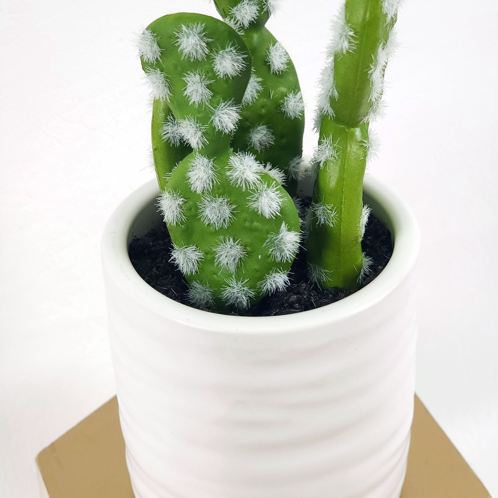Small Artificial Cactus – Plant in Pot – Threshold – NEW – Cute – Fast Shipping