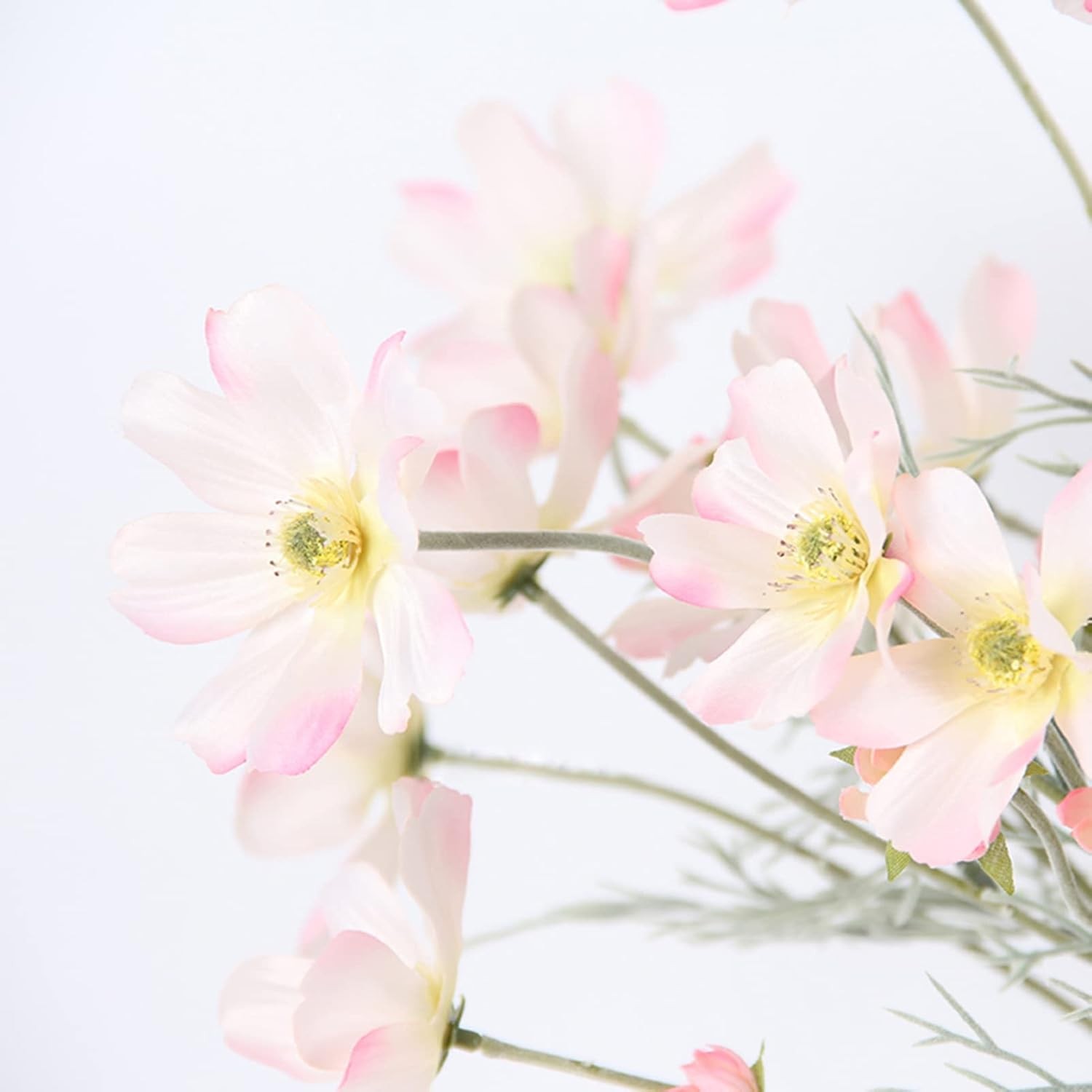 2 Pcs Artificial Flowers Plants Calliopsis Silk Flower Arrangements Wedding
