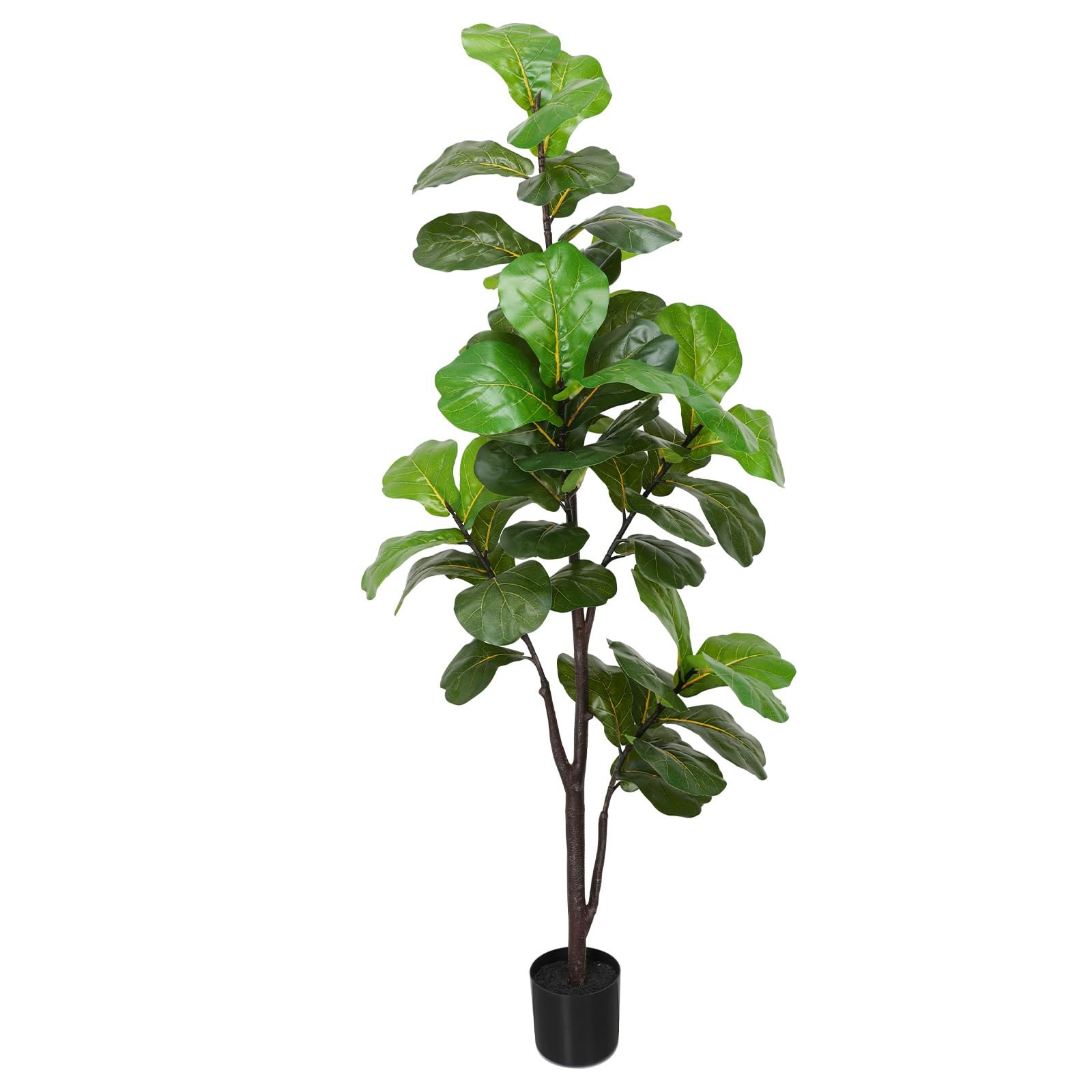 Pertivery Artificial Fiddle Leaf Fig Tree 6ft,