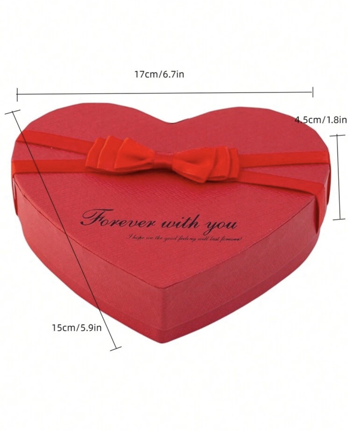Romantic Gift Box Red Roses Plush Bear I Love You Anniversary Valentine Gift