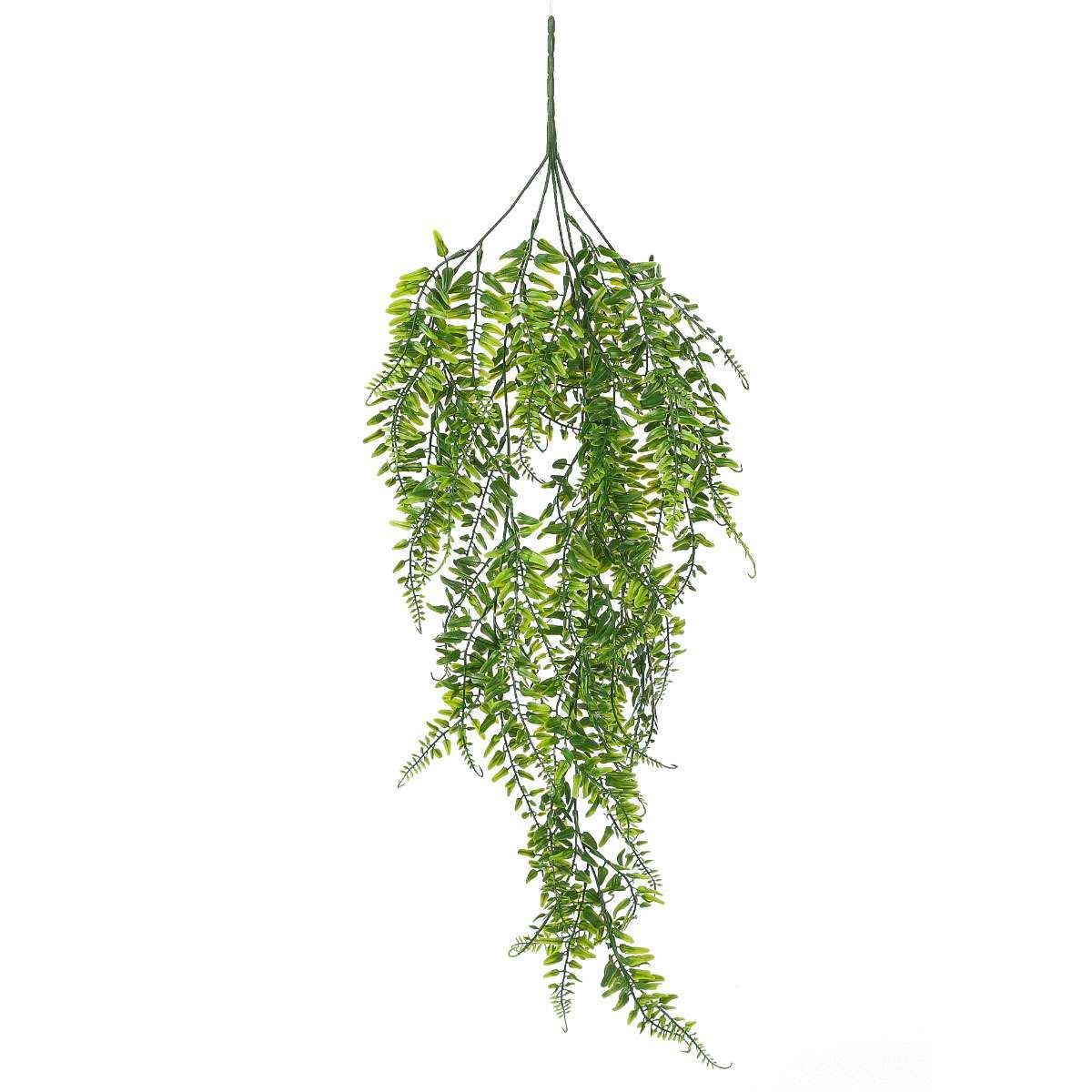 2pcs Artificial Hanging Plants Vines Fake Ivy Ferns Outdoor Garden Garland Decor