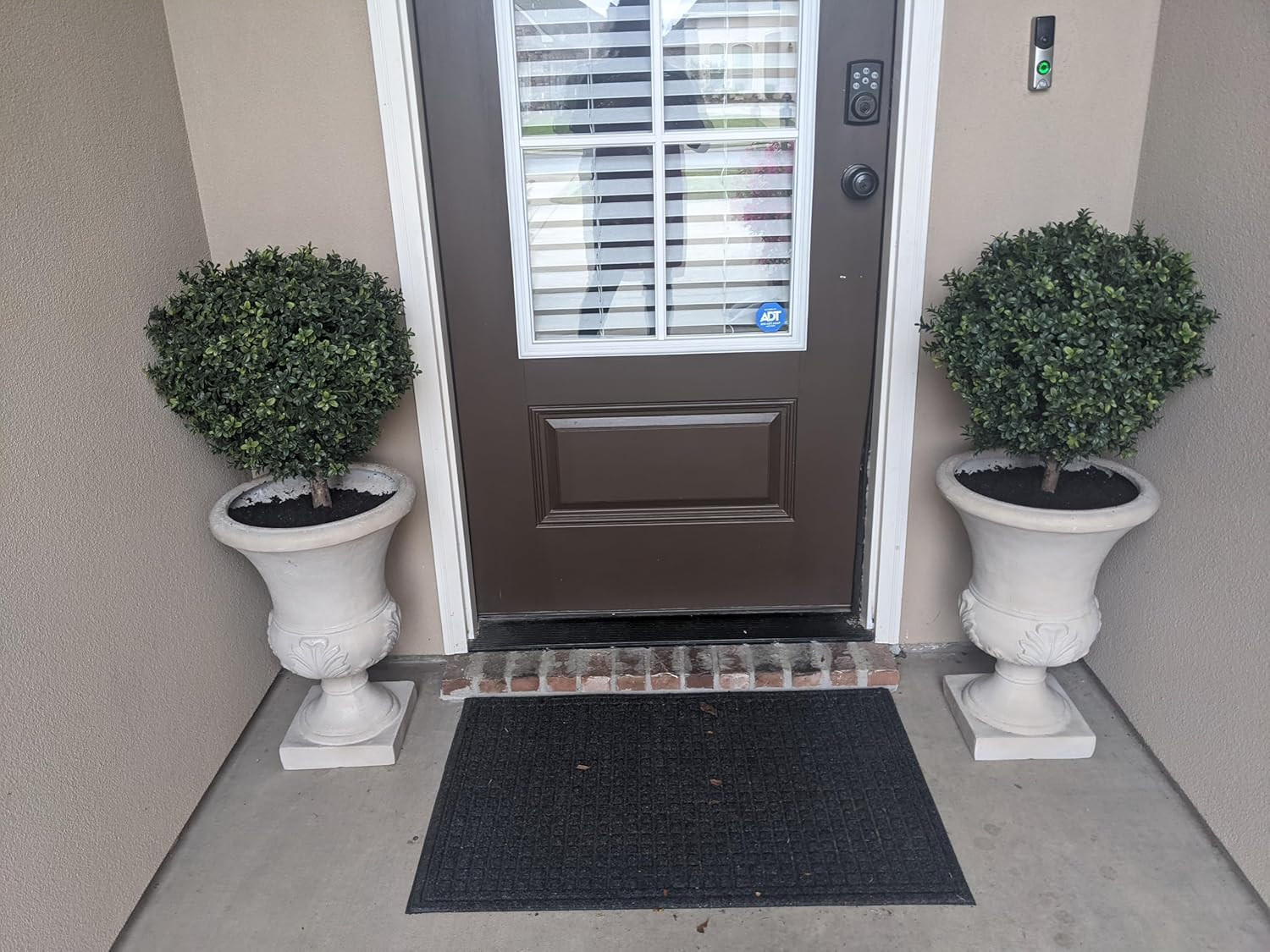 27″ UV Resistant Artificial Boxwood Ball Bush – 4 Pack for Indoor/Outdoor Use