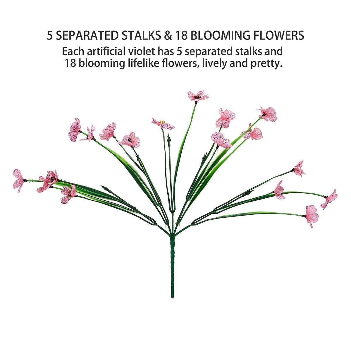 2/10/20Bundles Artificial Flowers Outdoor Fake Plants Silk Sun Flower Home Decor
