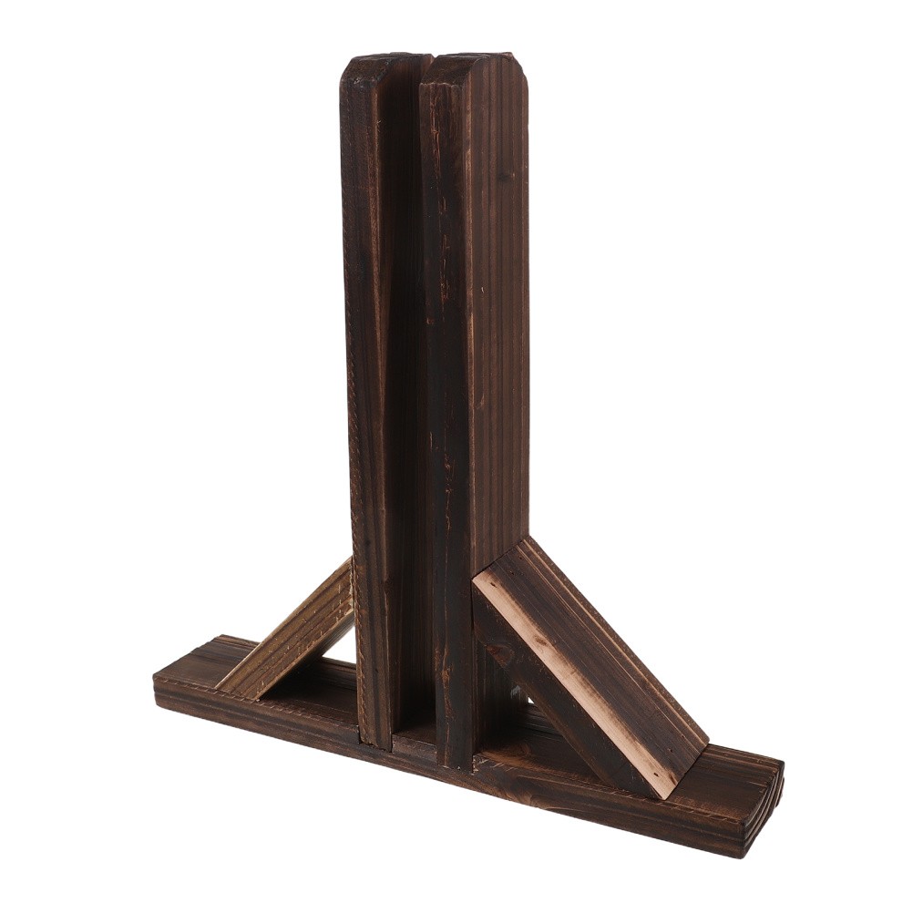 Gardening Wooden Fence Fencing Divider Fences Base Supply Stand Support