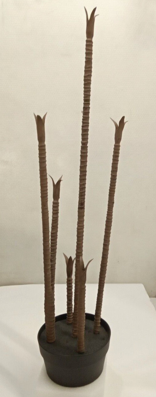 Astidy AT5B Artificial Dracaena Tree Green Polyester 5 ft with Black Planter