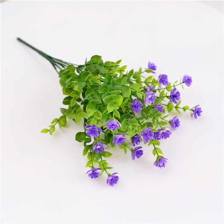 4 Pcs Artificial Fake Flower Lotus Home Decoration Outdoor UV Protection Floral