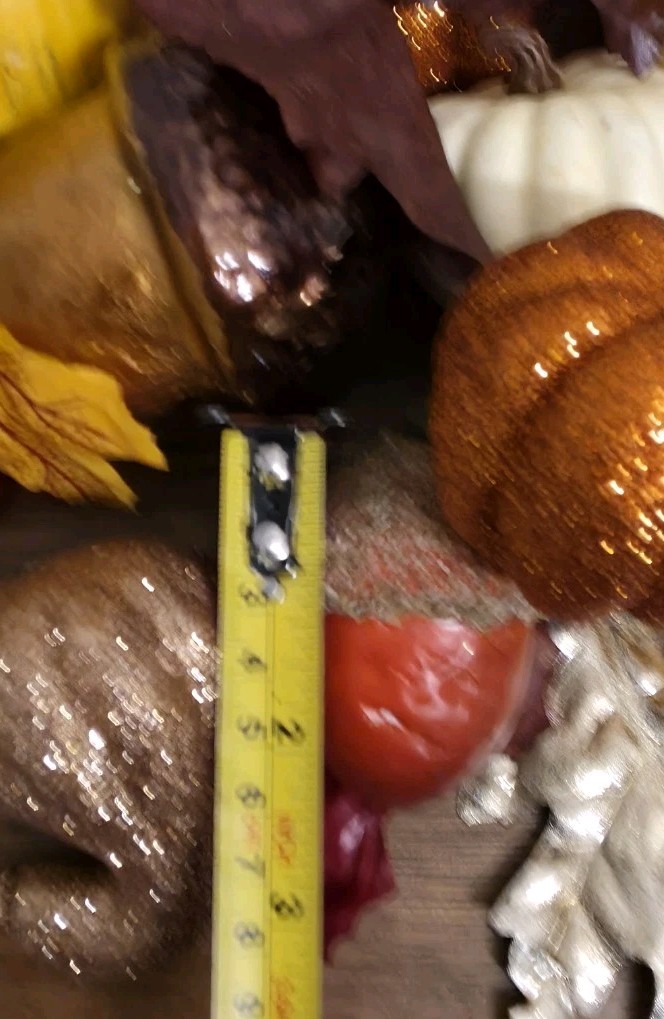 Great Lot of Decorative Fall Autumn Pumpkins Acorns Berries Bowl Vase Filler #1