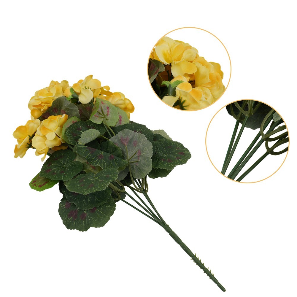 Beautiful Artificial Flowers Fake Floral Indoor Outside Living Room Party Plant