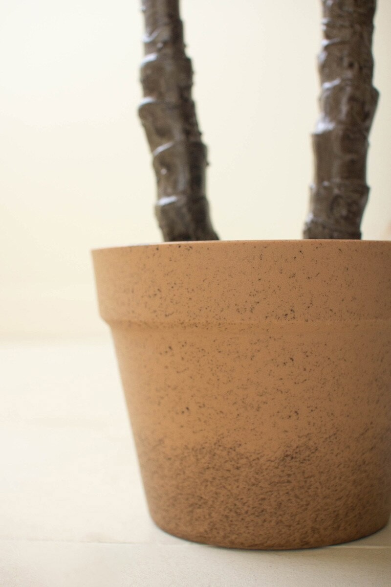 Artificial Heneken Plant With Faux Terracotta Pot Brings Greenery To Any Space