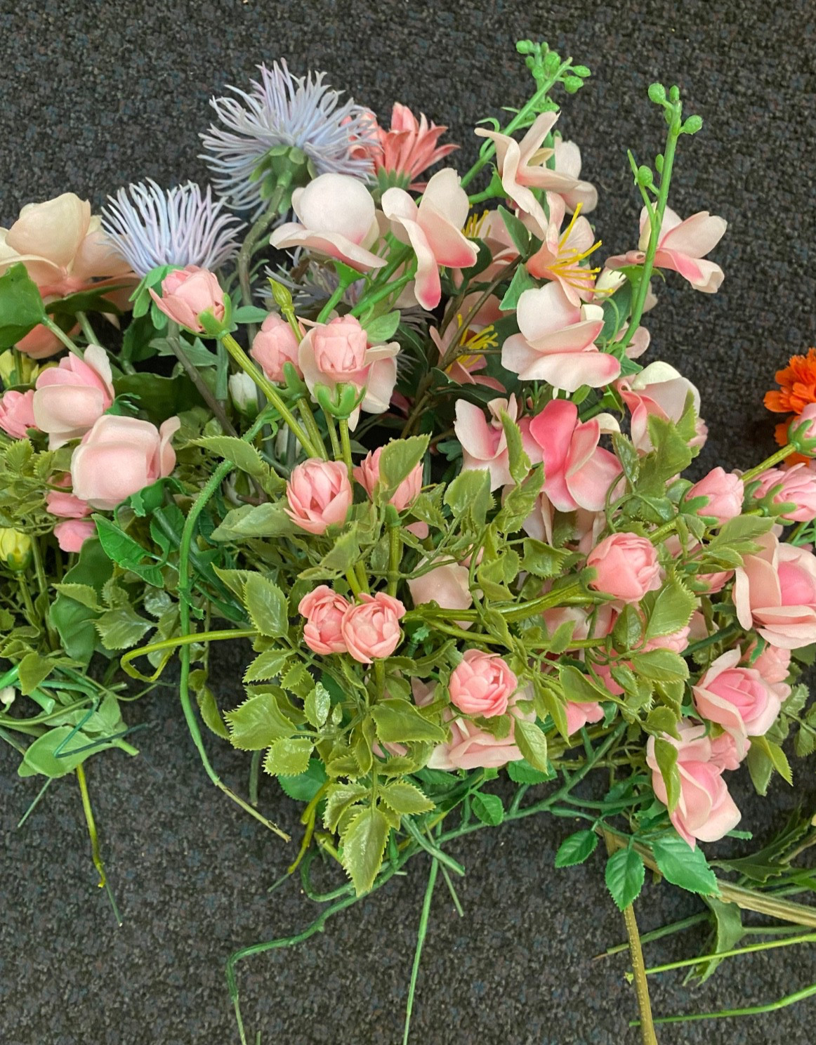 Huge Lot DIY Craft Artificial Faux Flower Stems Home Decor