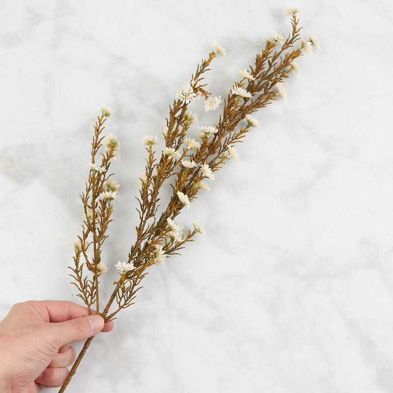 Pack of 12 Soft Touch White Artificial Daisy 28″ Floral Sprays