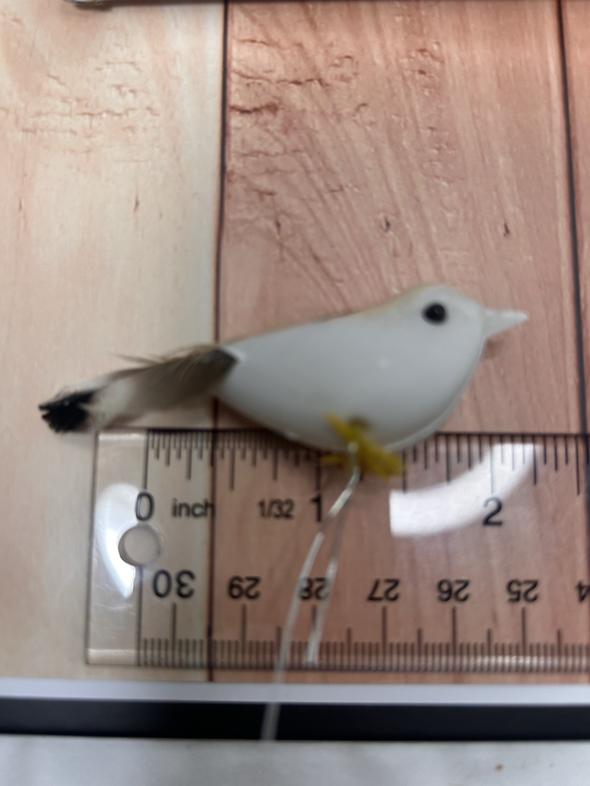 24 PCS Artificial Simulation Birds Fake Mini Bird Decorative Sparrow Ornaments