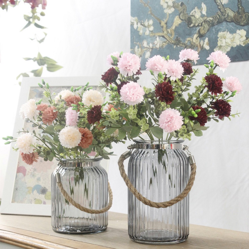 Artificial Pink Lilac Plants for Vase Arrangement Home Living Room Bedroom Decor
