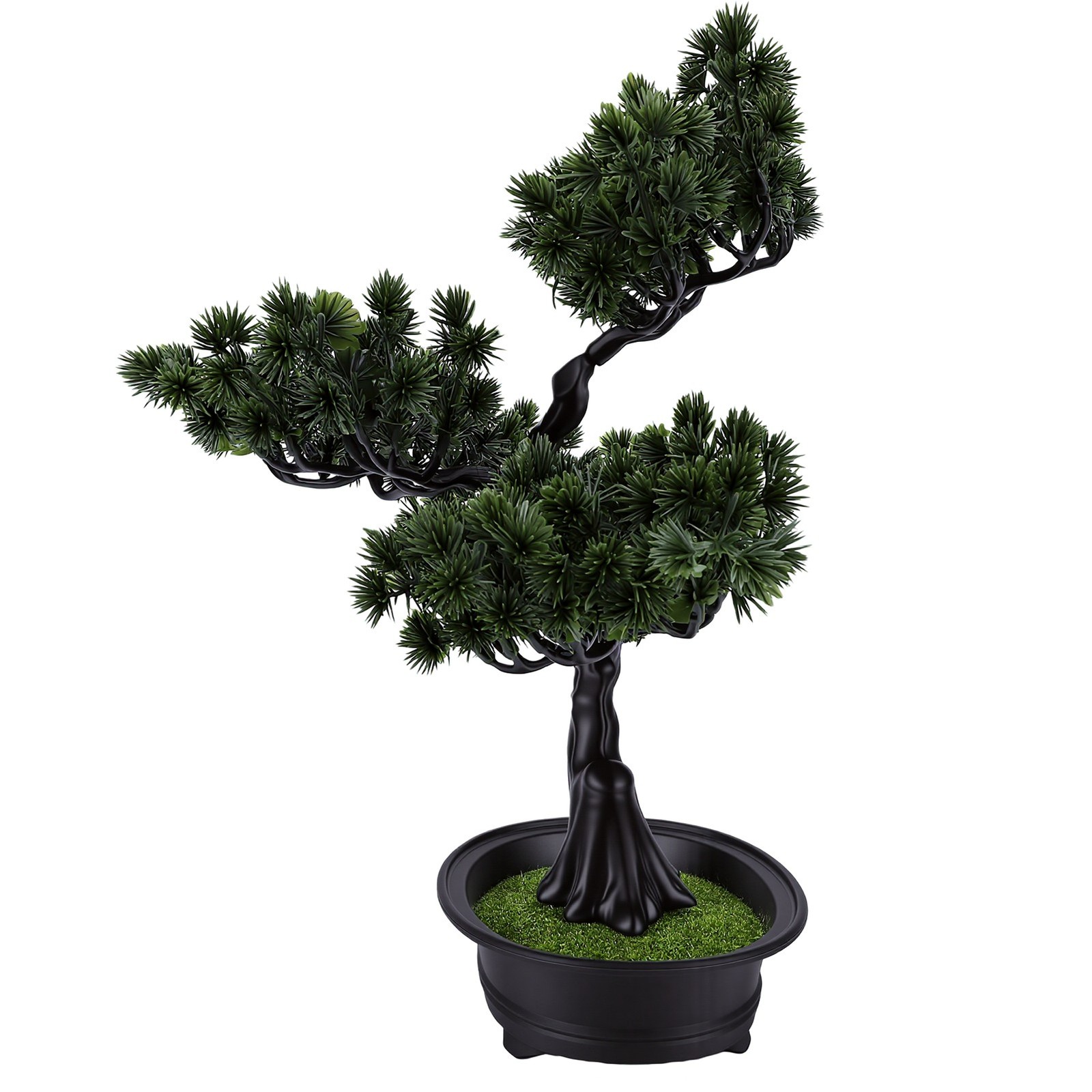 Artificial Bonsai Tree Indoor Small Fake Plant Faux Bonsai Tree Wi CHU
