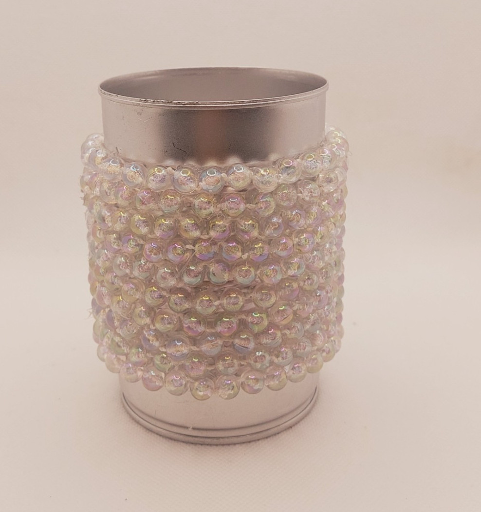 Silver Planter (PlH) for Indoor or Outdoor Use (Plant Not Included)