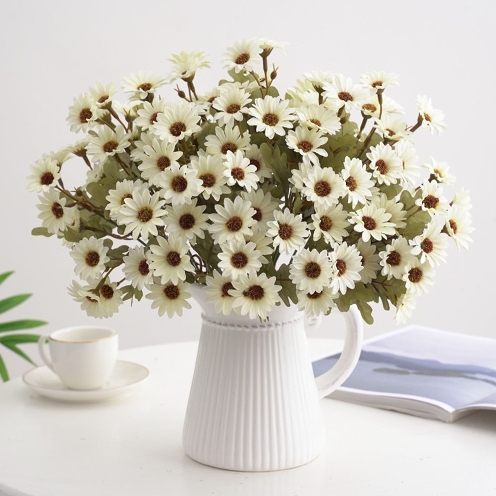 Vibrant Simulation Bouquet of Daisies Perfect for Adding Color to Your Space