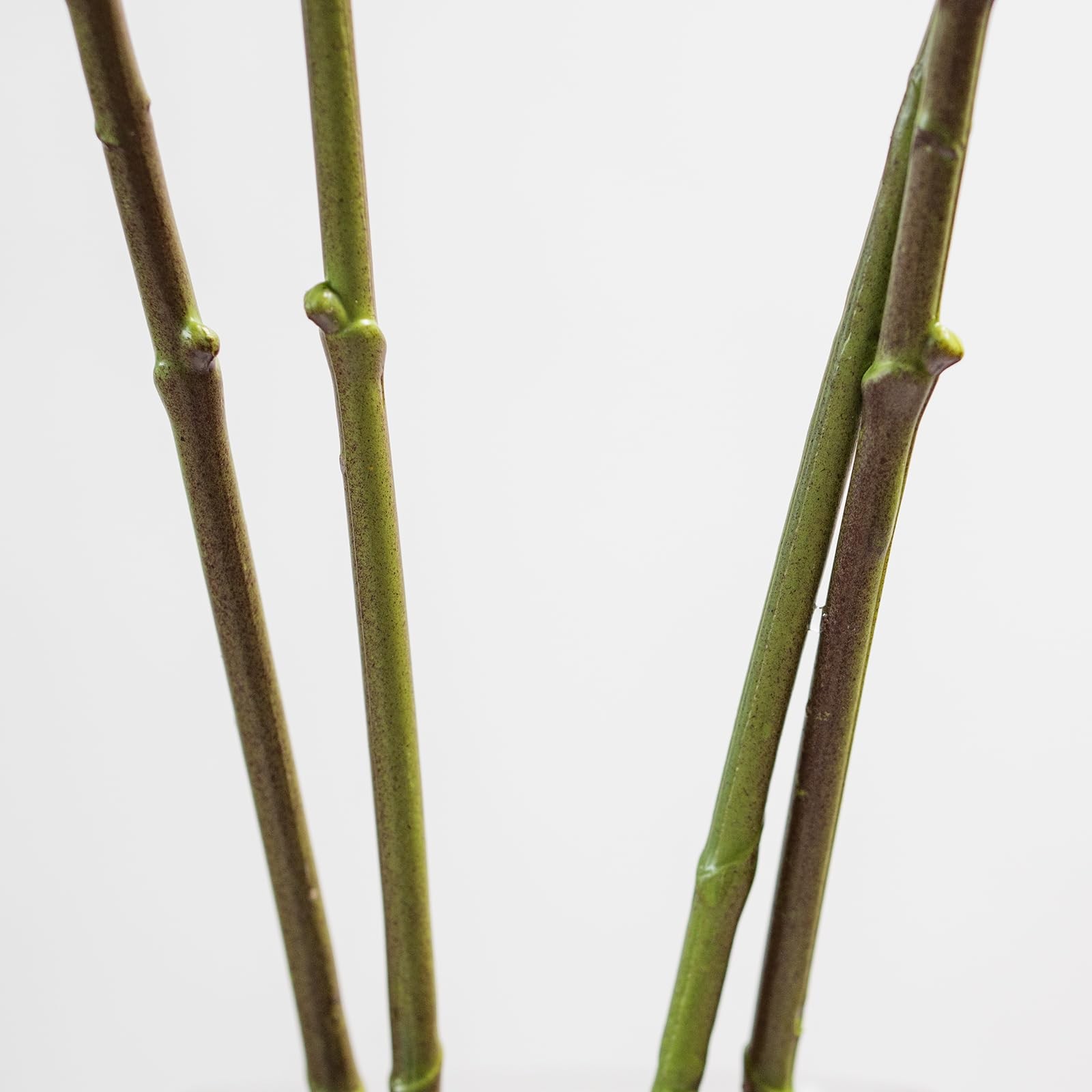 35 Inch Artificial Butterfly Orchid Flowers 4 Pcs with 4 Bundles Leaves Artif…