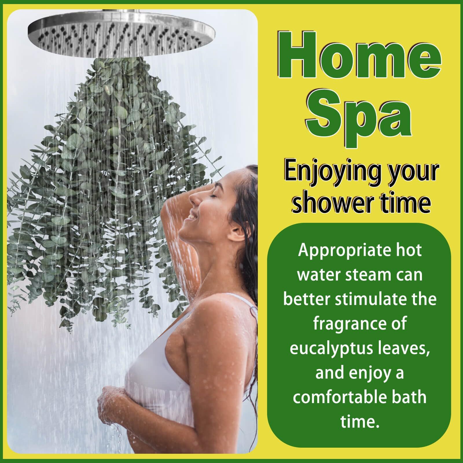 11 Pcs 17″ Real Dried Eucalyptus Hanging Stems Vase Filler for Bathroom Shower