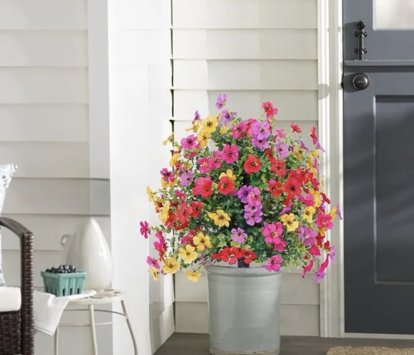 Outdoor UV Resistant Artificial Flowers-Multi Colored Artificial Flowers