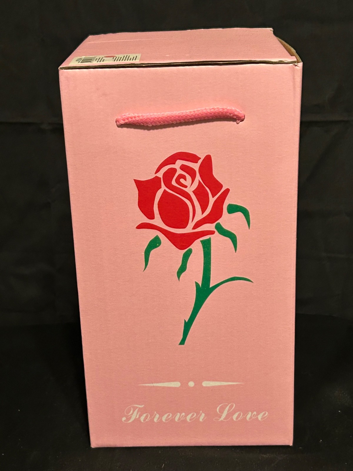 Forever Love LED Light Up Encased Rose