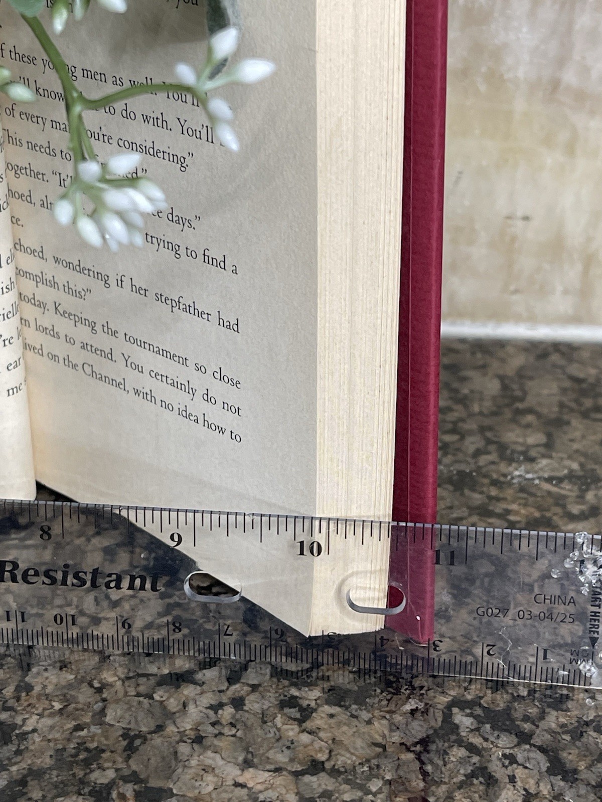 Upcycled Book Vase with White Roses | Book Lover Decor, Book Girlie, Reader Gift